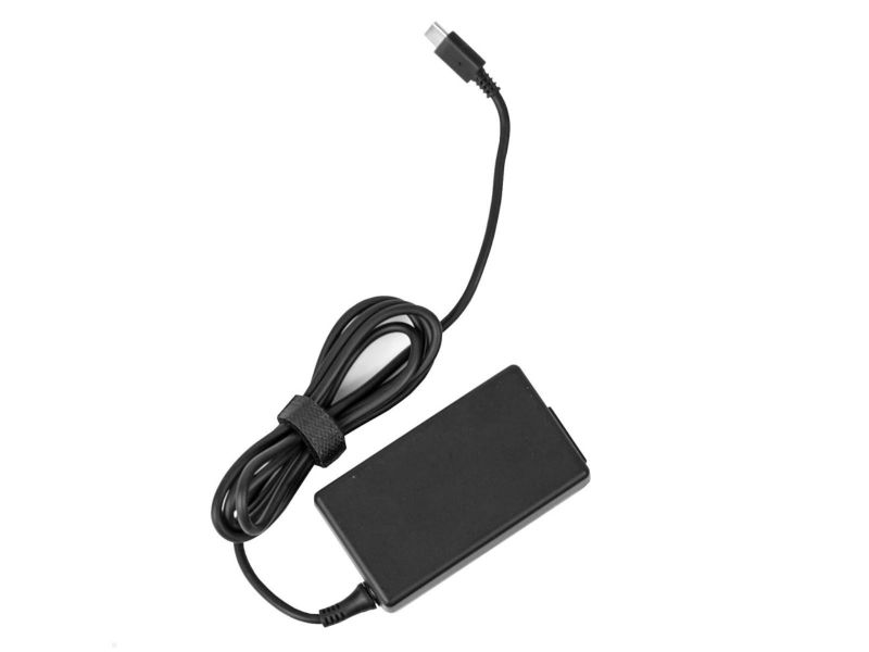 Oplaadadapter - USB C in / type AC uit - 1,5m - zwart