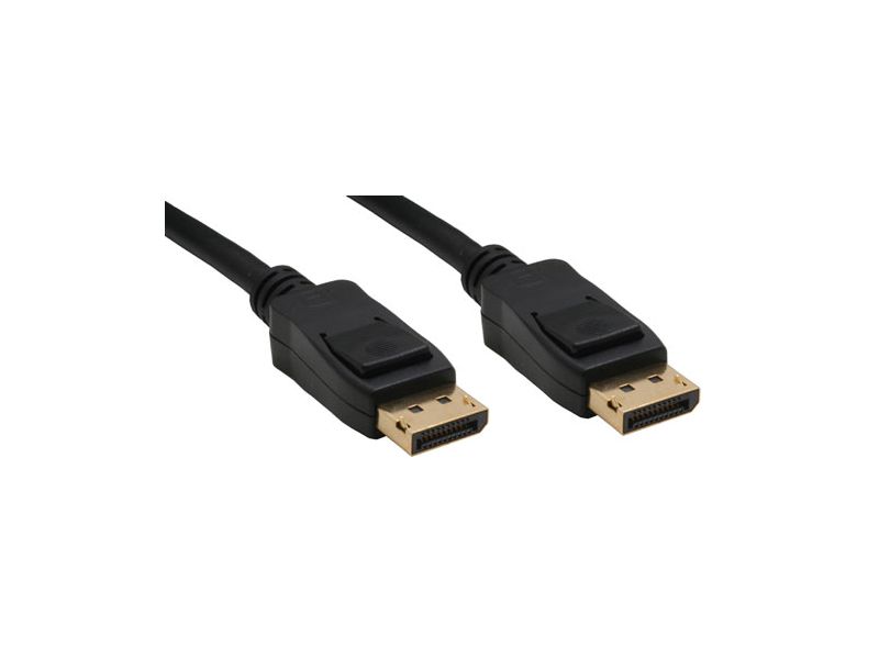 Displayport kabel - male/male - 5m - zwart