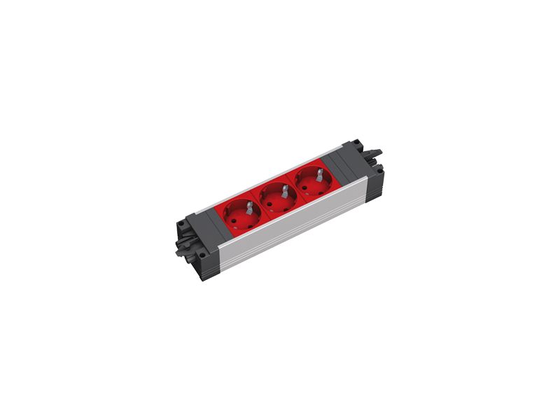 Bachmann Step Base - 3x 230V RA - GST o.g. in/uit - rood